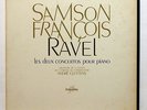 SAXF 836 - SAMSON FRANCOIS, CLUYTENS - RAVEL 2 piano concertos ORIG FR stereo EX