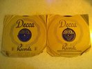 JUDY GARLAND 78 Record Lot  OVER THE RAINBOW (1939) WIZARD OF OZ DECCA 2672 Buds