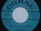 CRICKETS: Peggy Sue Got Married CORAL Rockabilly DJ PROMO NM- 45 buddy holly