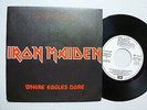 IRON MAIDEN where eagles dare 45 RARE ORIGINAL SPANISH 1984 *PROMO* 7