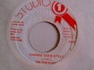 PARAGONS / SOUND DIMENSION - change your style  - STUDIO 1 -  7 ''  VG+