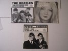 3 EX 45 rpm & picture sleeves THE BEATLES I Saw Her Peter & Gordon MARY HOPKINS