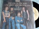 SWEET SINGLE STAIRWAY TO THE STARS ITALIAN EX GLAM - 1970's