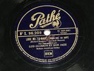 78 tours rpm LUD GLUSKIN et son jazz label Pathé