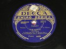 78 tours rpm GUS VISEUR label DECCA hot swing accordeon 