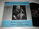 LP/EMANUEL FEUERMANN/BEETHOVEN SONATA 3/His Masters Voice HQM 1079 /Britain