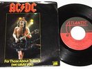 CANADA 1981 ROCK 45 RPM AC/DC : FOR THOSE ABOUT TO ROCK (WE SALUTE YOU) + T.N.T.