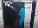 DAVID BOWIE RYKO 2 x LP SEALED * DAVID LIVE # 4055 * CLEAR VINYL