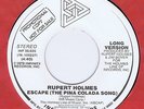 Rupert Holmes 45 Escape (The Pina Colada Song) NM 1979 Rare Promo Long Version