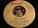 BILLY DAVIS & LEGENDS R&B Rocker Tittyshaker 45 Peacock #1694 Spunky Onions VG++