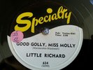 78 RPM SPECIALTY RECORDS LITTLE RICHARD GOOD GOLLY, MISS MOLLY 1956 10