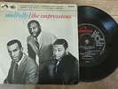 The Impressions - Soulfully 1965 UK EP HMV