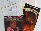 JOHNNY HALLYDAY SUCCES 1961 1973 COMPLET AFFICHETTE PROMO BON DE COMMANDE NEUF