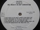 Mr Magic's Be Bop Convention LP - Rare Disco Rap