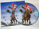 Iron Maiden 'Ghost Of Canada' LP Picture Disc Vinyl w Cover Rare 250cop NM/NM