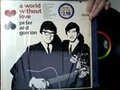 EX 1964 MONO Lp album Peter and Gordon A World Without Love THE BEATLES SHRINK