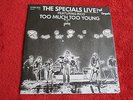 THE SPECIALS - Too Much Too Young GERMAN PRESS SKA 2 TONE TWO TONE 1979 RARE