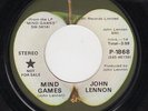 BEATLES 45 JOHN LENNON P-1868 PROMO DJ LOS ANGELES APPLE PRO-6768 MIND GAMES