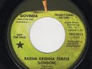 BEATLES 45 RADHA KRISHNA TEMPLE GOVINDA GEORGE HARRISON PROMO DJ APPLE PRO-5013