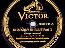 Victor #35822/23: George Gershwin - Rhapsody In Blue/N Shilkret-Goin' Home E, E-