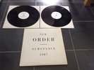 NEW ORDER SUBSTANCE DOUBLE LP FACT 200, EX+ CON. UK PRESSING A B C D MATRIX