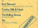 ROD STEWART + CROSBY, STILLS & NASH + THE ROLLING STONES + YES EP VINILO 1977