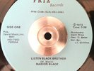 MARION BLACK - Listen Black Brother - 45 RARE SOUL FUNK 1972 HEAR