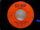 THE CARAVANS Three Musketeers - TEXAS GARAGE ROCKABILLY 45  HEAR