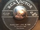 R&B BLUES Terry Timmons PLEASE DON'T LEAVE ME NOW RCA 45 rare