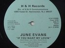June Evans - If You Want My Lovin 12
