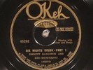 78 RPM   Emmett Bankston and Red Henderson, Okeh 45292, EE+  Country