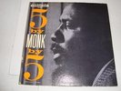 JAZZ - THELONIUS MONK - RIVERSIDE LP 12-305 - 5 BY MONK- MONO - LISTEN