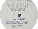 CRASH CREW High Power Rap MIKE & DAVE Very 1st BOOT OF CAR PRESS Rare Disco Rap