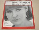 MADELEINE PASCAL - NE VOIS-TU PAS- 45  DANISH PS EUROVISION 1966 SWISS