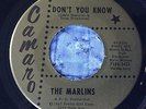 The Marlins - Don't You Know / Angel My Baby- 45 - Camaro 3376 VG++  Northern So