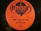 78 EMBER 1019 -FIVE SATINS - TO THE AISLE /WISH I HAD MY BABY - DOO WOP