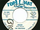 Hear? The Creations -Crash / Chickie Darlin 1964 RARE SURF G+ Vinyl 7