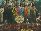 THE BEATLES Sgt. Pepper's Lonely Hearts Club Band LP Parlophone PMC 7027 Wide