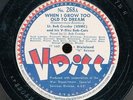 15pc-12 inch-78-Jazz-V-Disc 268-Bob Crosby / King Cole Trio
