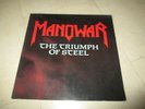 DOUBLE LP MANOWAR -THE TRIUMPH OF STEEL -  GERMANY  EDITION