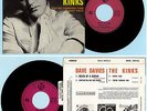 DAVE DAVIES & THE KINKS RARE 60's FRENCH EP / DEATH OF A CLOWN +3 / + LANGUETTE