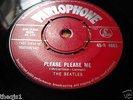 Beatles Please Please Me 1st Press UK 45 7 inch  Red Label  Sample Copy V/G plus