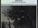 SXL 6426 Rostropovich [c] Britten (p)Schubert Sonata for Arpeggione & Piano/Brid