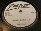 Owen Gray Hear We Them A Say Rare Killer Roots 12