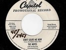 RARE DOO WOP/POPCORN-NOTES-CAPITOL 3332-DON'T LEAVE ME NOW/CHA JEZEBEL