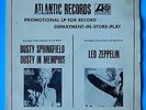 LED ZEPPELIN   RARE Atlantic White label in-store Excerpts PROMO LP Zep I 12