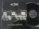 AC/DC   Let There Be Rock ..1977 OZ LP on BLUE ALBERTS LABEL .. Ex