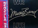 WAR / THE MUSIC BAND LIVE LP w/OBI Insert Orig JAPAN ISSUE