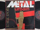 METAL URBAIN L'AGE D'OR Rare Kompil French Punk Rock 80' FAN CLUB 1985
