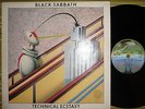 BLACK SABBATH, TECHNICAL ECSTASY, LP 1976 UK VERTIGO 1ST PRESS VG/VG+, LYRIC/SH